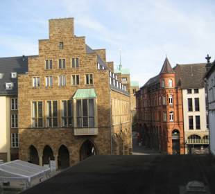 Blick ab der Martinitreppe zum Alten Rathaus