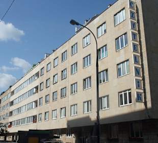 Modernistyczne bloki przy ul. Wiejskiej