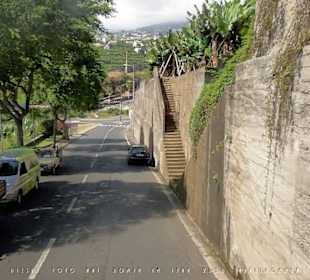 #1372 Yellow Bus hellblau Madeira-Camara de Lobos.