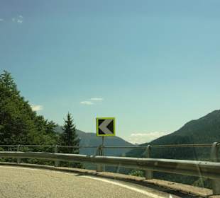 Juli Auffahrt bei Königswetter