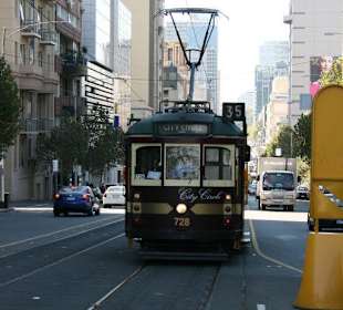 Kostenlose Straßenbahn in Melbourne