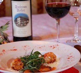 Traditionelle Gerichte mit italienischem Fair