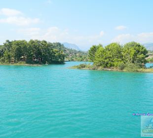 Oymapinar Baraji / Stausee Green Lake & Green Cany