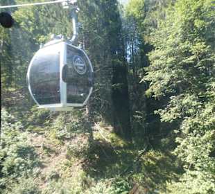 Bei der Fahrt mit der Eckbauerbahn