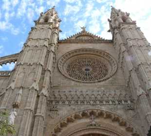 Hauptportal der Kathedrale La Seu