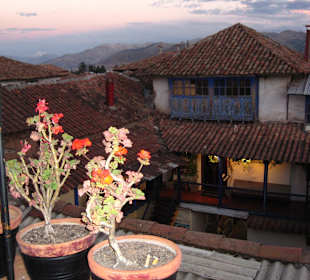 Blick von der Dachterrasse