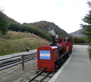 Auf dem Weg in den Park