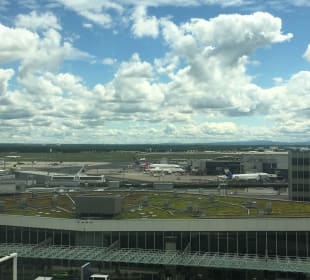 Blick auf Startbahn