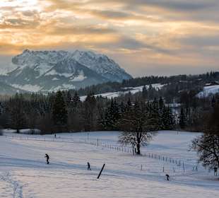 Blick auf den zahmen Kaiser