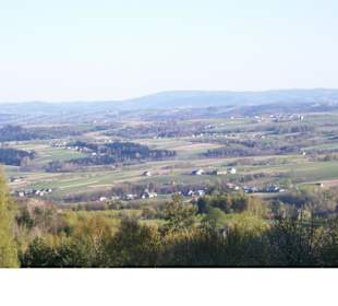 Panorama z Brzanki