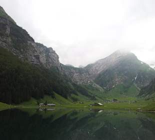 View on the valley and the lake