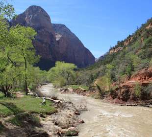 Fluss im Zion Nationalpark