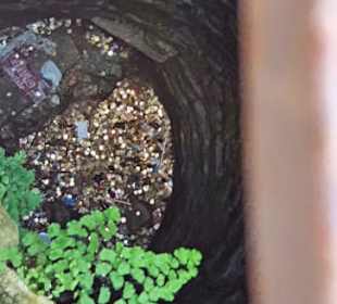 Geldbrunnen für viel Glück