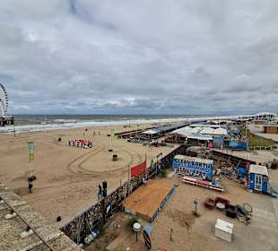 Strandpromenade Scheveningen in Den Haag - Scheven
