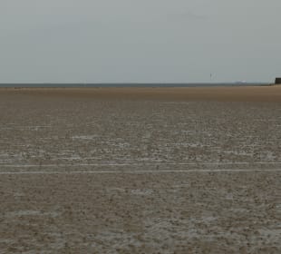 Beim Nordsee-Wattenmeer bei Cuxhaven