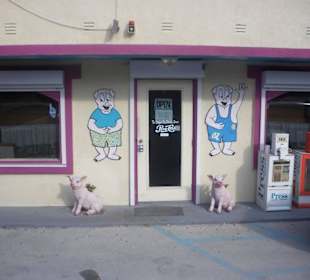 Kurze Entfernung zu sehr guten Restaurants