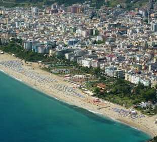 Ausblick zum Kleopatrastrand