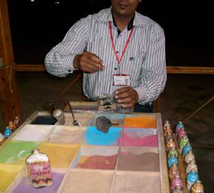 Dem Meister bei d. arbeit auf die Finger schauen