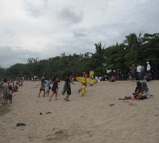 Blick auf den Strand