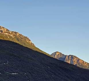 Blick auf die Berge