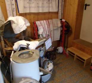 Im Museum verschiedene Küchen Epochen