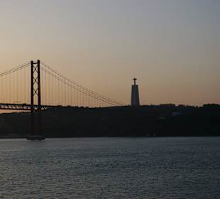 Sonnenaufgang in Lissabon