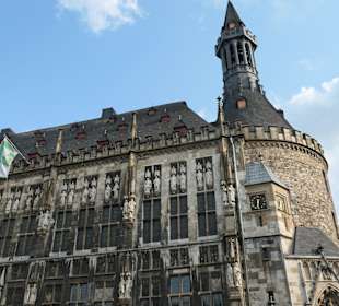 Das Rathaus von Aachen