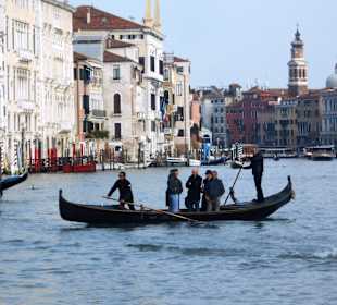 Eine Vaporetto-Fahrt von Lido bis Rialto