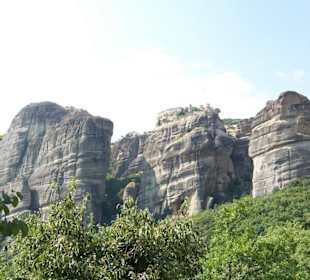 Kloster Varlaam in beeindruckender Landschaft
