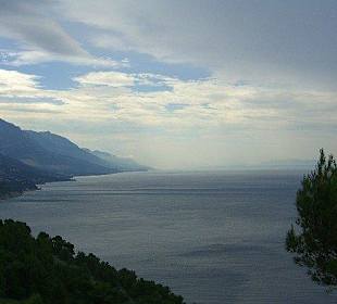 Küste der Makarska Reviera