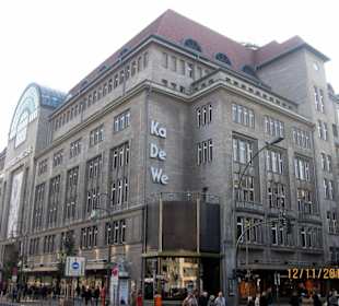Blick auf das KaDeWe