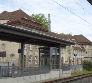 Bahnhof in Lauda