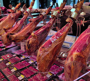 Rundgang durch die Markthalle La Boqueria