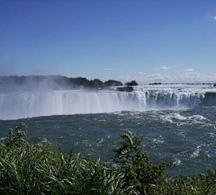 Das kanadische Hufeisen von oben gesehen