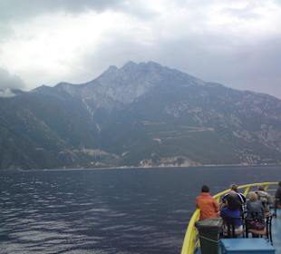 Unterwegs zum Berg Athos