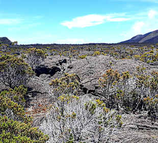 Wandern am Piton de la Fournaise