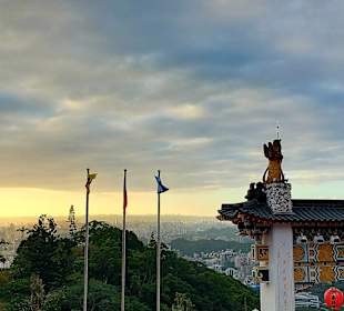 Maokong Gondel -  Rund um Tempel Station