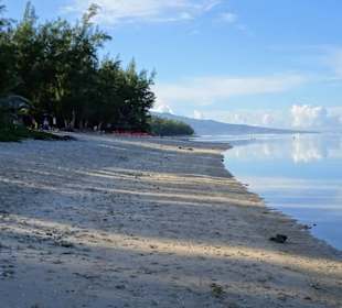 Der Strand am frühen Morgen