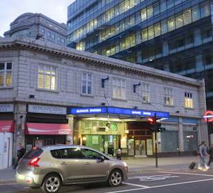 U-Bahn Station Aldgate, nur wenige Minuten vom Hotel entfern