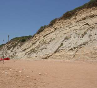 Sehr schöner Strand im Süden Korfus