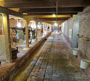 In den Stallungen des Landwirtschaftsmuseums