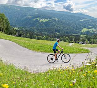 Radfahren Berg im Drautal