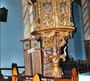 Kanzel in der Franziskanerkirche von Jaguaron