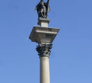 Die Kolumna Zygmunta auf dem Schlossplatz