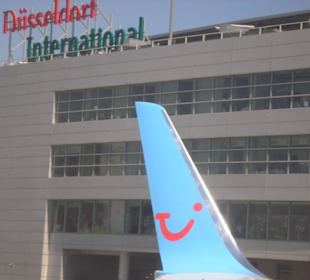 Landung in Düsseldorf