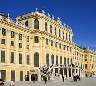 Schloss Schönbrunn Gartenansicht