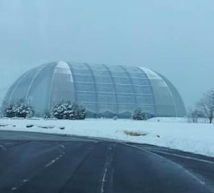 Anfahrt zum Tropical Islands