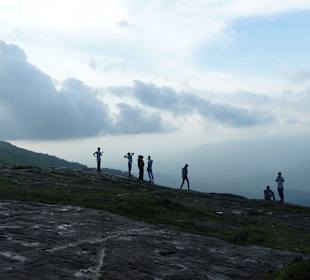 Es waren nur indische Touristen hier oben