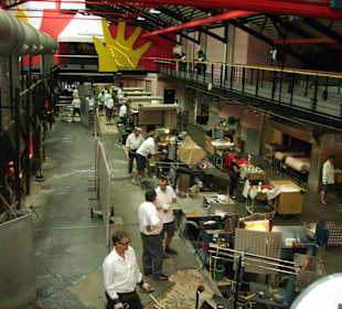 Blick in die Werkhalle