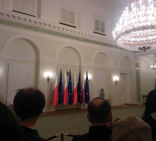 Sala reprezentacyjna, gdzie wręczane są odznaczeni